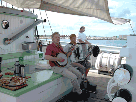 sejler havfest baggrundsmusik viser underholdning harmonika banjo sømandsmusik viser pop folkemusik