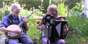 strandfest baggrundsmusik viser underholdning harmonika banjo sømandsmusik viser pop folkemusik